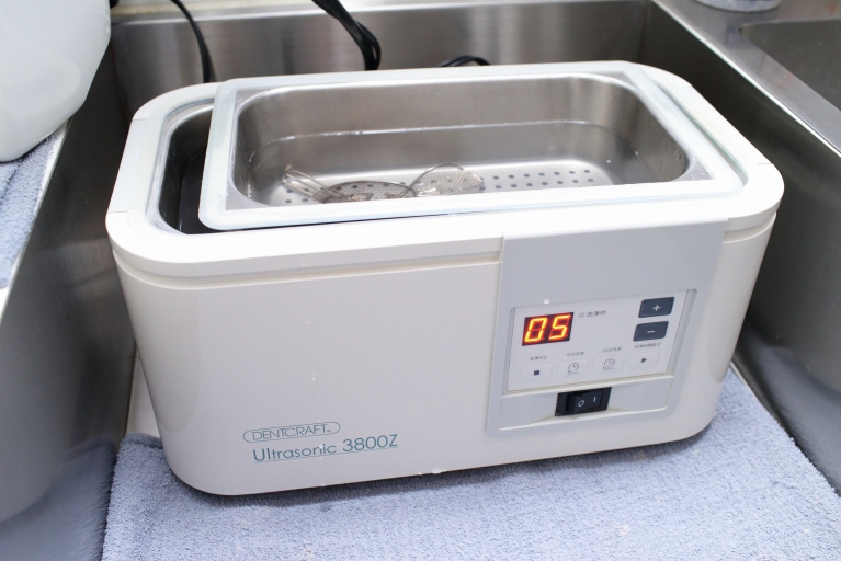徹底された滅菌による衛生管理体制